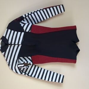 Medium Picture Ecosuit Women's Springsuit Spring Suit Wetsuit Red Black White